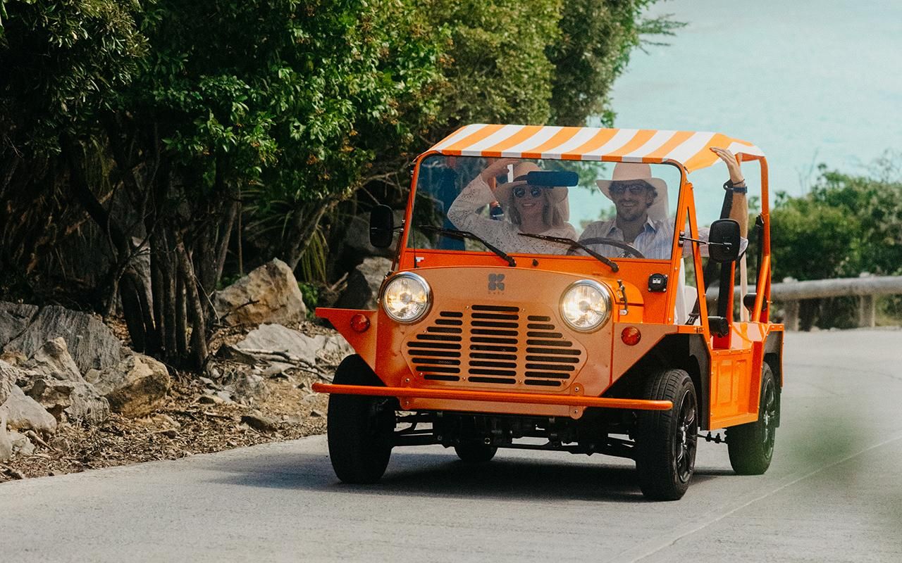 Andratx: Selbstständige Tour in der Serra de Tramuntana im privaten Mini Moke