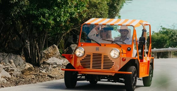 Andratx: Selbstständige Tour in der Serra de Tramuntana im privaten Mini Moke