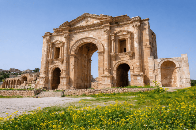 Gedeeld of privé: dagtour Jerash, Ajloun Castle en Umm Qais