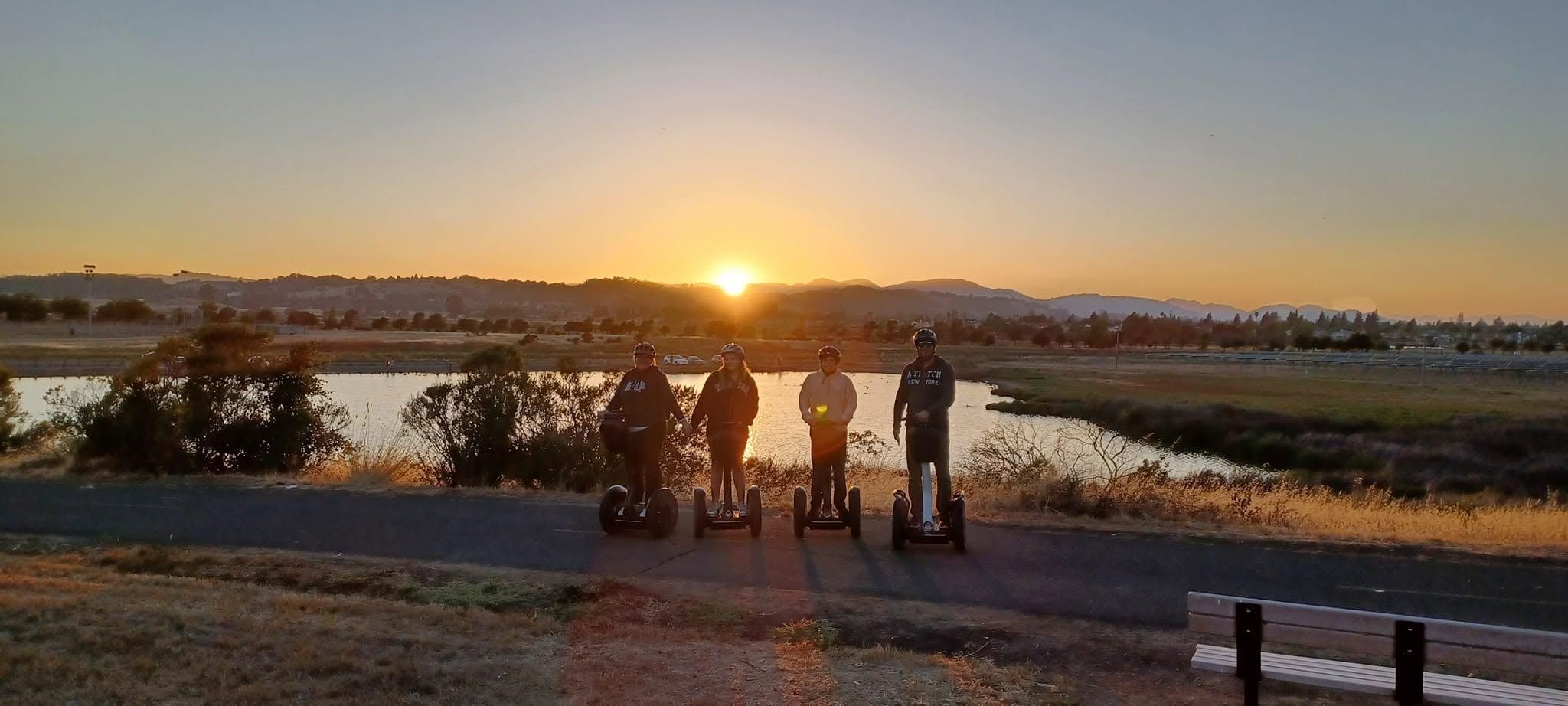 Napa: Segway-Tour durch das Feuchtgebiet entlang des River Trail