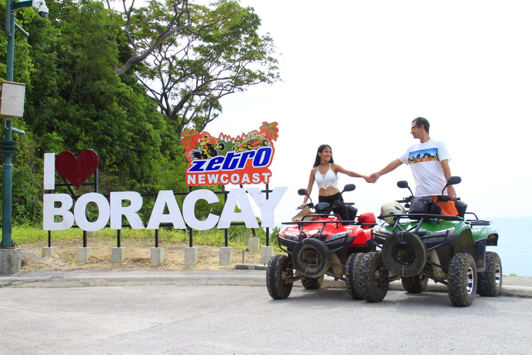 Boracay Ride & Glide: ATV Adventure + Sunset Party Boat