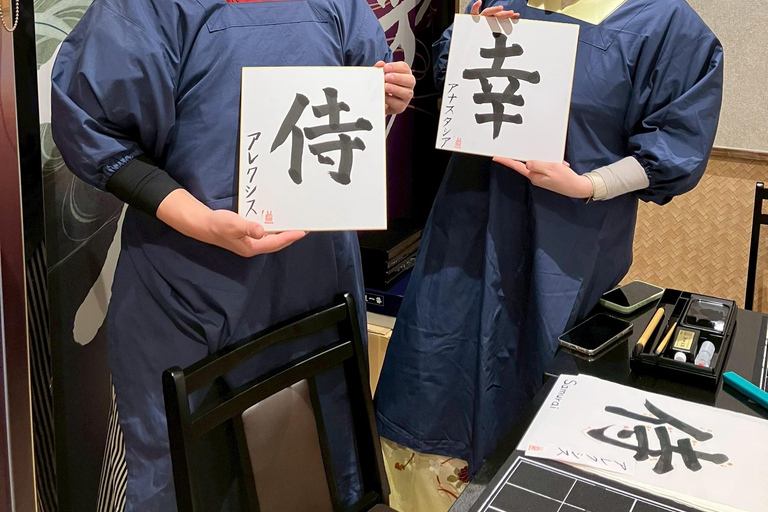 Nara: Japanese Calligraphy Experience
