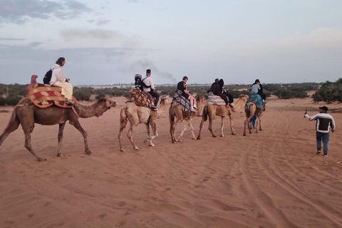 Agadir: Sunset Quad Bike Safari with Camel Ride & Tea