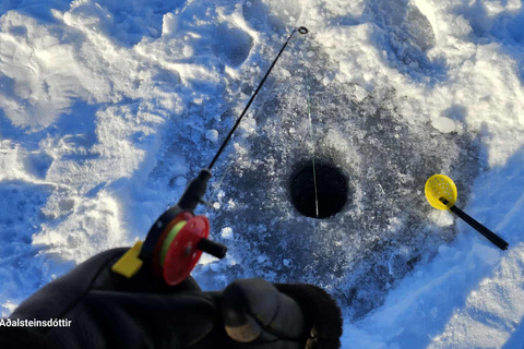 Akureyri: Ice Fishing Tour with Hot Cocoa