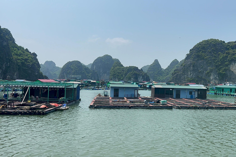 2-tägige Ha Long Bay Island Cruise Tour mit einem 3-Sterne-Kreuzfahrtschiff