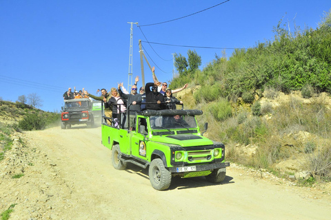 Side: Jeep Safari, Green Canyon, and Mud Bath Tour