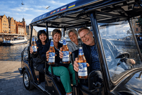 Premium City tour Gdansk golfcart - local beer & hidden gems 3/4 90min-Premium Tour-local beer & hidden gems NO PANORAMA