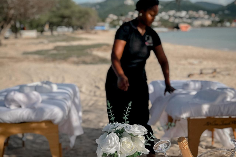 St. Lucia Strand Massage Erlebnis