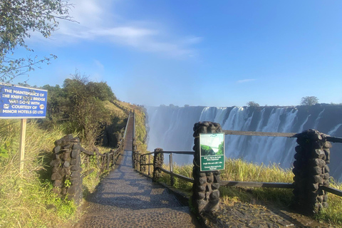 Victoria Falls: Zimbabwe and Zambia side Guided tour