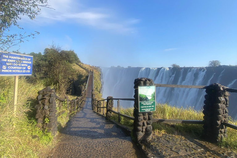 Victoria Falls: Zimbabwe and Zambia side Guided tour