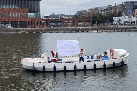 Antwerp: Private Harbor Cruise with Aperitif near the MAS XL Antwerp: Private Harbor Cruise with Aperitif near the MAS
