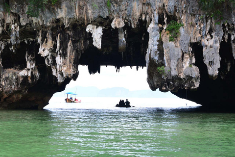 Från Phuket: James Bond Island med longtailbåt