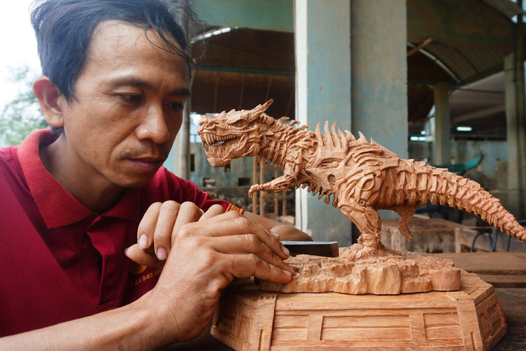 Hoi An: Corso di scultura del legno di 3 ore con un artista locale