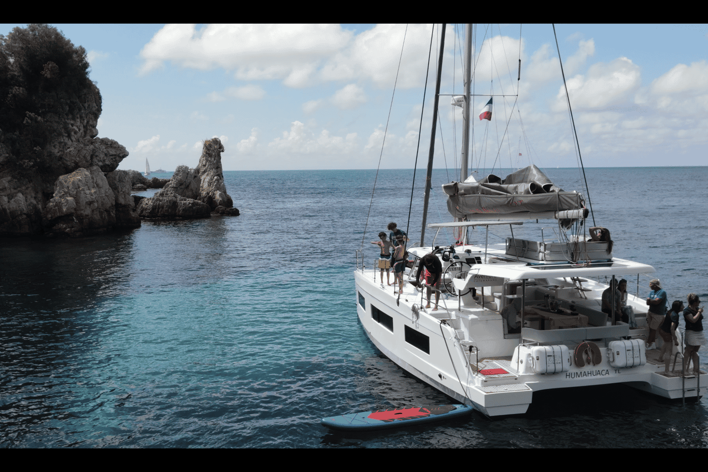 Villeneuve-Loubet: Catamaran Cruise Day Small Groups