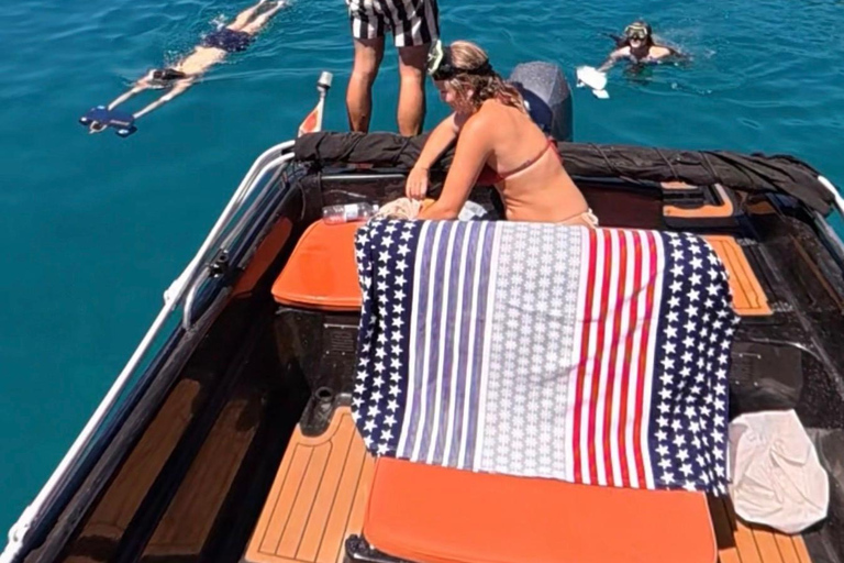 Budva: Private Speedboat Tour with Snorkeling & Swimming Budva: 2hr Private Speedboat Tour with Snorkeling & Swimming