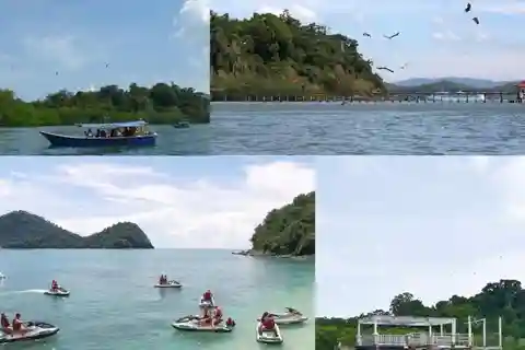 Langkawi:Pregnant Maiden Lake & Islands estimated 4 hours