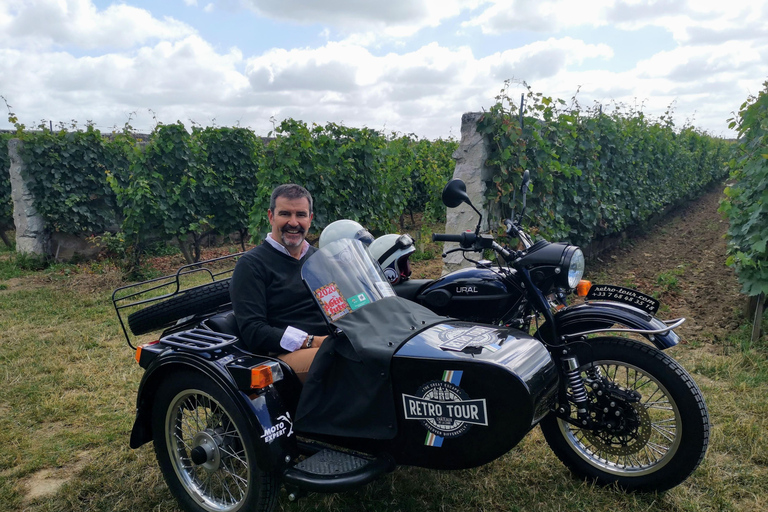 Saumur : Excursão de meio dia em sidecar