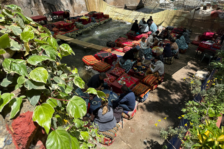 Marrakech:Atlas Mountains, Ourika Waterfall with guide+Lunch Marrakech:Atlas Mountains, Ourika Waterfall with Guide+Lunch