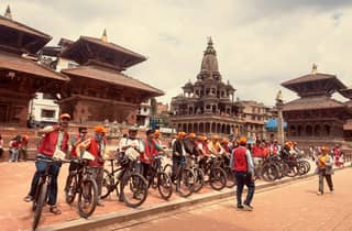 Kathmandu: Mountainbike-Tour durchs Kulturerbe – Thamel–Mudkhu–Tokha