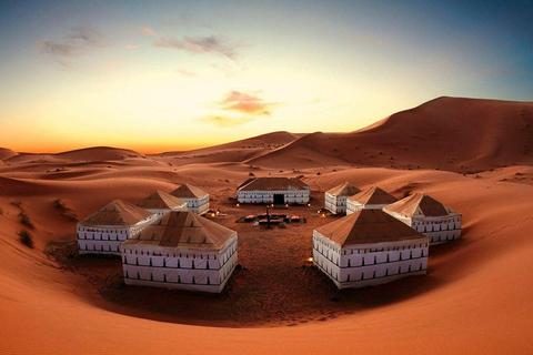 Fes to Marrakech: 3-Day Sahara Desert Adventure Luxury Desert Camp