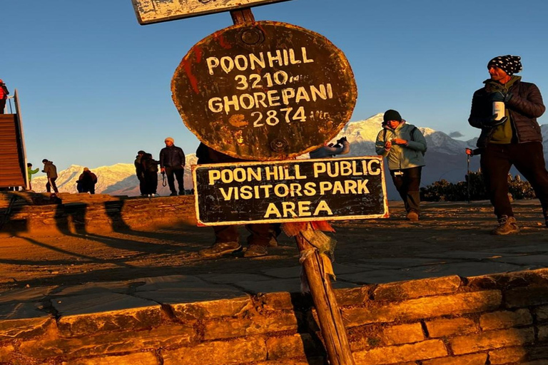 Pokhara: 3-Day Ghorepani Poon Hill and Ghandruk circuit Trek