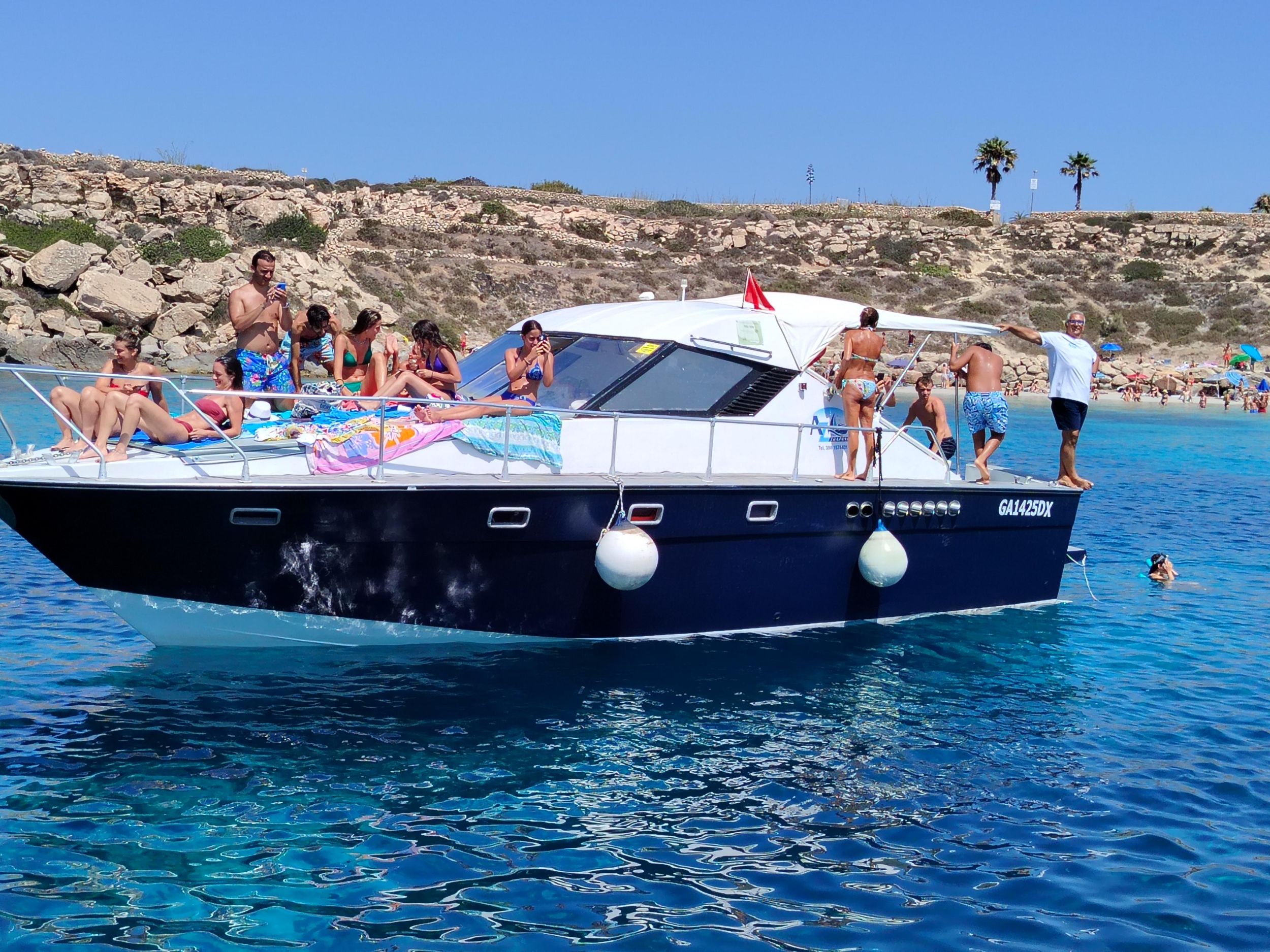 Favignana und Levanzo mit Elisabetta II