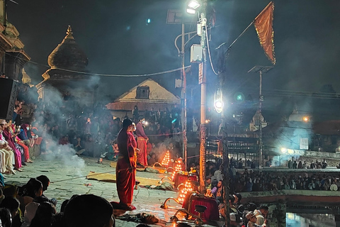 Kathmandu: Pashupatinath Temple Evening Aarati & Cremation