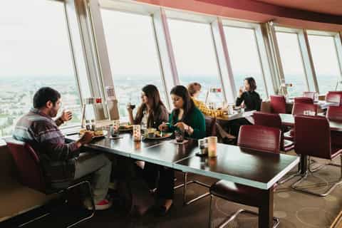 Berlin: TV Tower Restaurant Inner Circle Ticket & Fast View