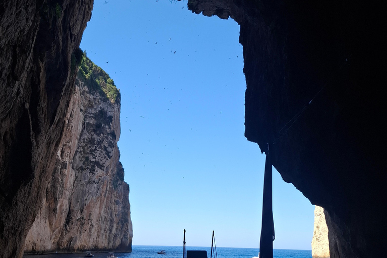 From Corfu: Blue caves & Paxos, Antipaxos island cruise