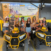 Malaga : visite guidée de 3 heures en quad biplace tout-terrain