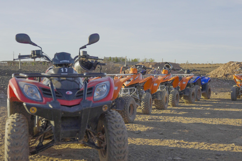 Excursion en quad dans le désert et à dos de dromadaire. Déjeuner ou dîner