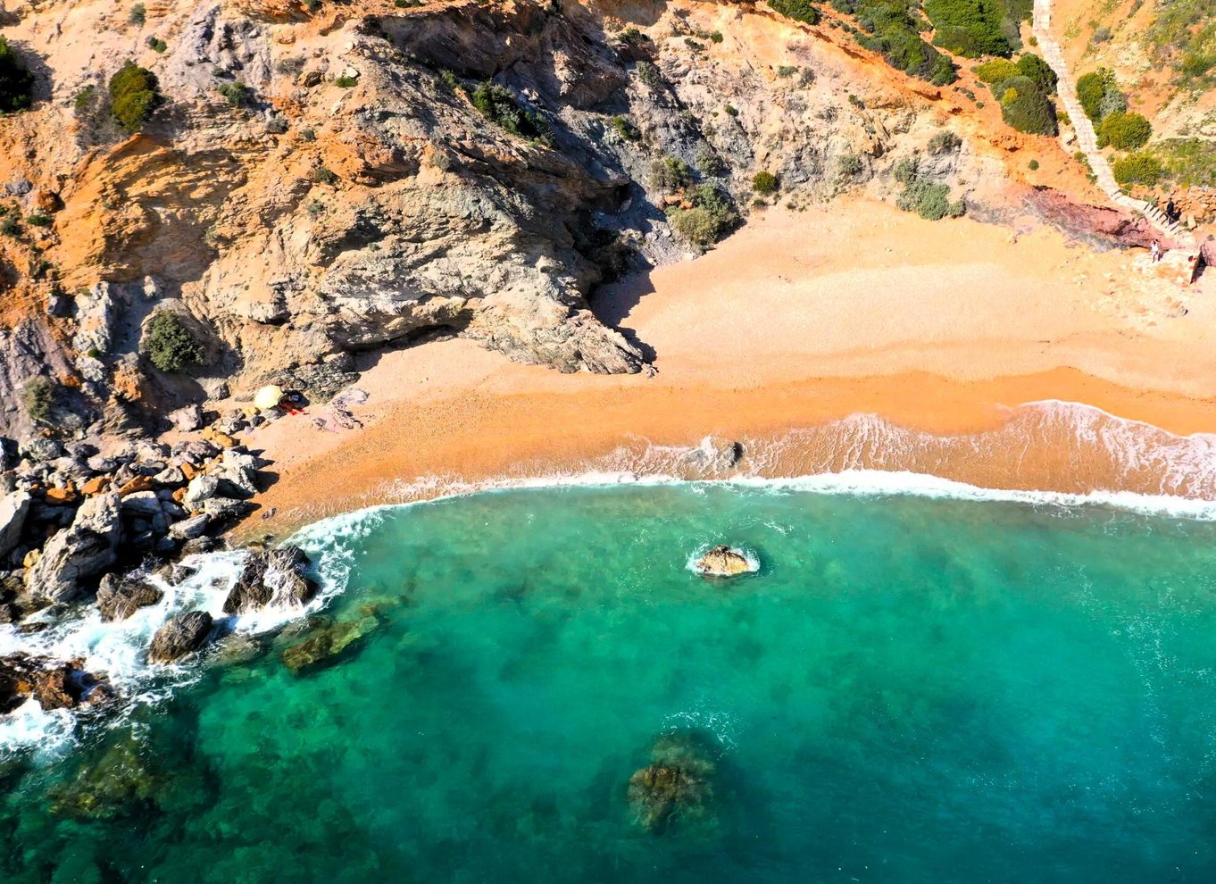 Athens riviera: Dagstur til Poseidon-templet og Vouliagmeni-søen