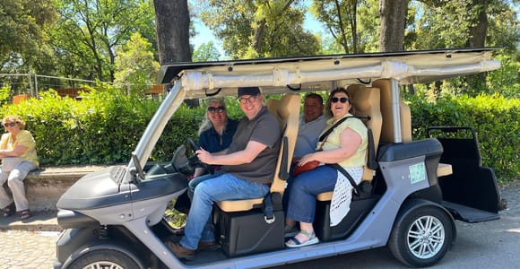 Villa Borghese: Effortless Golf Cart Tour