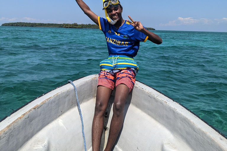 Zanzibar: Mnemba island Dolphins tour and snorkeling tour