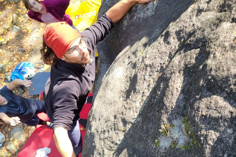 Climb in Fontainebleau from Paris with a certified guide