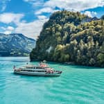Interlaken: Pass giornaliero in barca sul Lago di Thun e sul Lago di Brienz