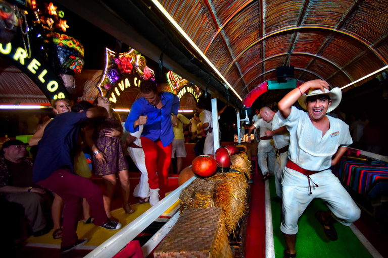 Depuis Playa del Carmen : entrée au parc Xoximilco tout compris.Entrée au parc Xoximilco avec transport haut de gamme