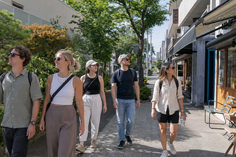 Sapporo: Hokkaido Shrine, Forest & Local Café Walk