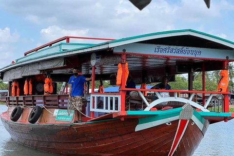 From Bangkok: Local Floating & Railway Market, Dragon Temple
