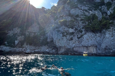 Desde Sorrento: Capri Medio Día en YateExcursión de medio día a Capri desde Sorrento