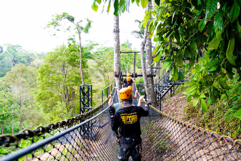 Phuket: Rainforest Eco Zipline Expedition 32 Platforms