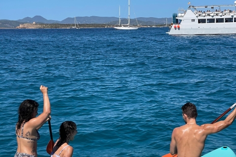 Ibiza: Full Day Sailing Boat Tour to Formentera w/ Paddle Ibiza to Formentera & Espalmador Sailing with a Small Group