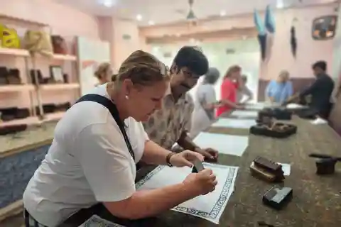 Jaipur: Laboratorio di stampa a blocchi nel cuore della città