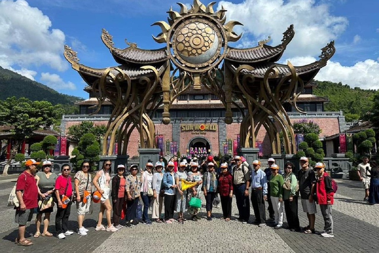 Bana Hill Golden Bridge Excursión de 1 día Almuerzo Recogida gratuita en el hotelExcursión de un día al Puente Dorado de Bana Hill con Buffet