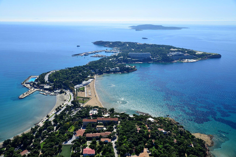 Riviera d&#039;Athènes : Visite du temple de Poséidon et du lac de Vouliagmeni