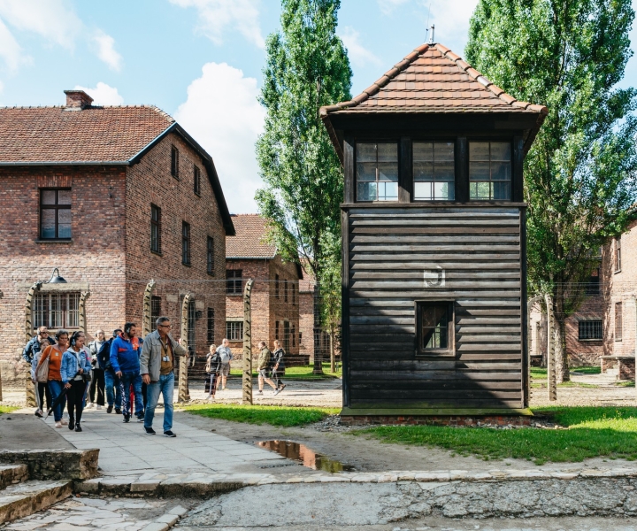 Cracovia: Auschwitz-Birkenau, recogida y comida opcional