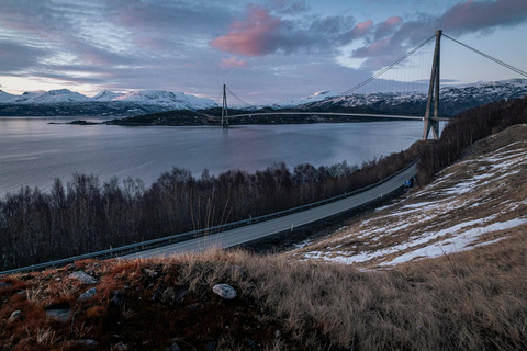 De Kiruna: Viagem de 1 dia à cidade de Narvik e ao fiorde