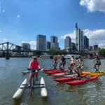 Francoforte sul Meno: Waterbike Tour