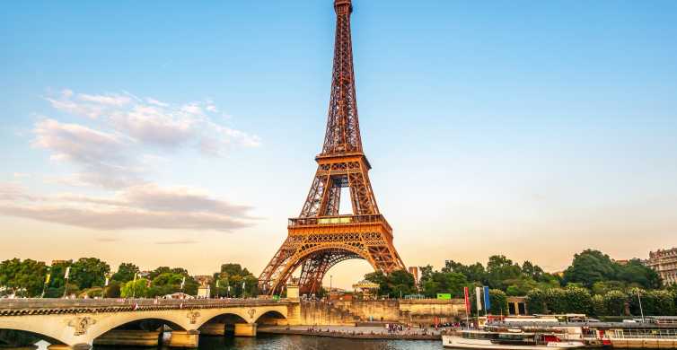 Parijs: Eiffeltoren trap beklimmen naar niveau 2 & topoptie