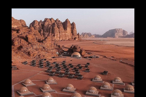 Amman: 2-Day VIP Wadi Rum Martian Tent & 4*4 & Petra Tour